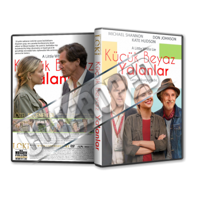 Küçük Beyaz Yalanlar - A Little White Lie - 2023 Türkçe Dvd Cover Tasarımı